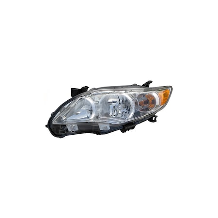 Eagle Eyes LH HEADLAMP ASSY COMPOSITE, BASE, CE, LE, CANADA BUILT, COROLLA 11-13 (C) TY1149-B001LCA